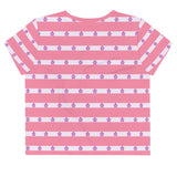 Sapphic Flag Crop Tee