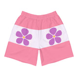 Sapphic Flag Long Athletic Shorts