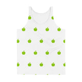 Brat Apple White Tank Top