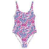 Bisexual Flowers One-Piece Swimsuit