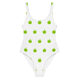 Brat Apple White One-Piece Swimsuit