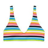 Queer Flag Bikini Top