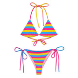 Pansexual Flag String Bikini