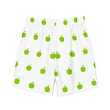 Brat Apple White Swim Trunks