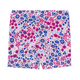 Bisexual Flowers Spandex Shorts