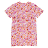 Lesbian Flowers T-Shirt Dress
