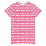 Sapphic Flag T-Shirt Dress