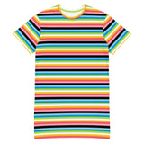 Queer Flag T-Shirt Dress