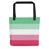 Abrosexual Flag Tote Bag
