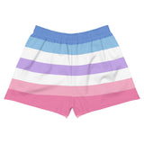 Bigender Flag Athletic Shorts