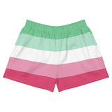 Abrosexual Flag Athletic Shorts