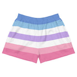 Bigender Flag Athletic Shorts