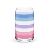 Bigender Can-Shaped Glass
