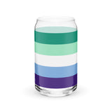 Gay / MLM Can-Shaped Glass