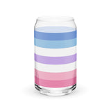Bigender Can-Shaped Glass