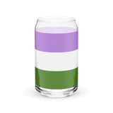 Genderqueer Can-Shaped Glass