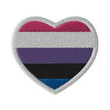 Genderfluid Flag Embroidered Patch