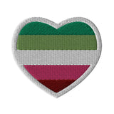 Abrosexual Flag Embroidered Patch