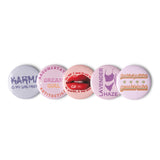 Gaylor Midnights Set of Pin Buttons