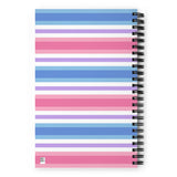Bigender Flag Spiral Notebook