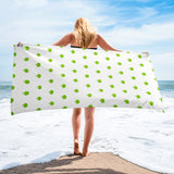 Brat Apple White Towel