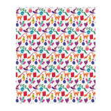 Rainbow Witch Throw Blanket