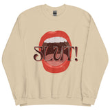 SLUT! Faded Mouth Sweatshirt