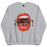 SLUT! Faded Mouth Sweatshirt