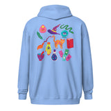 Rainbow Witch Zip Hoodie