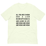 Mean & Homophobic T-Shirt