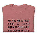 Mean & Homophobic T-Shirt