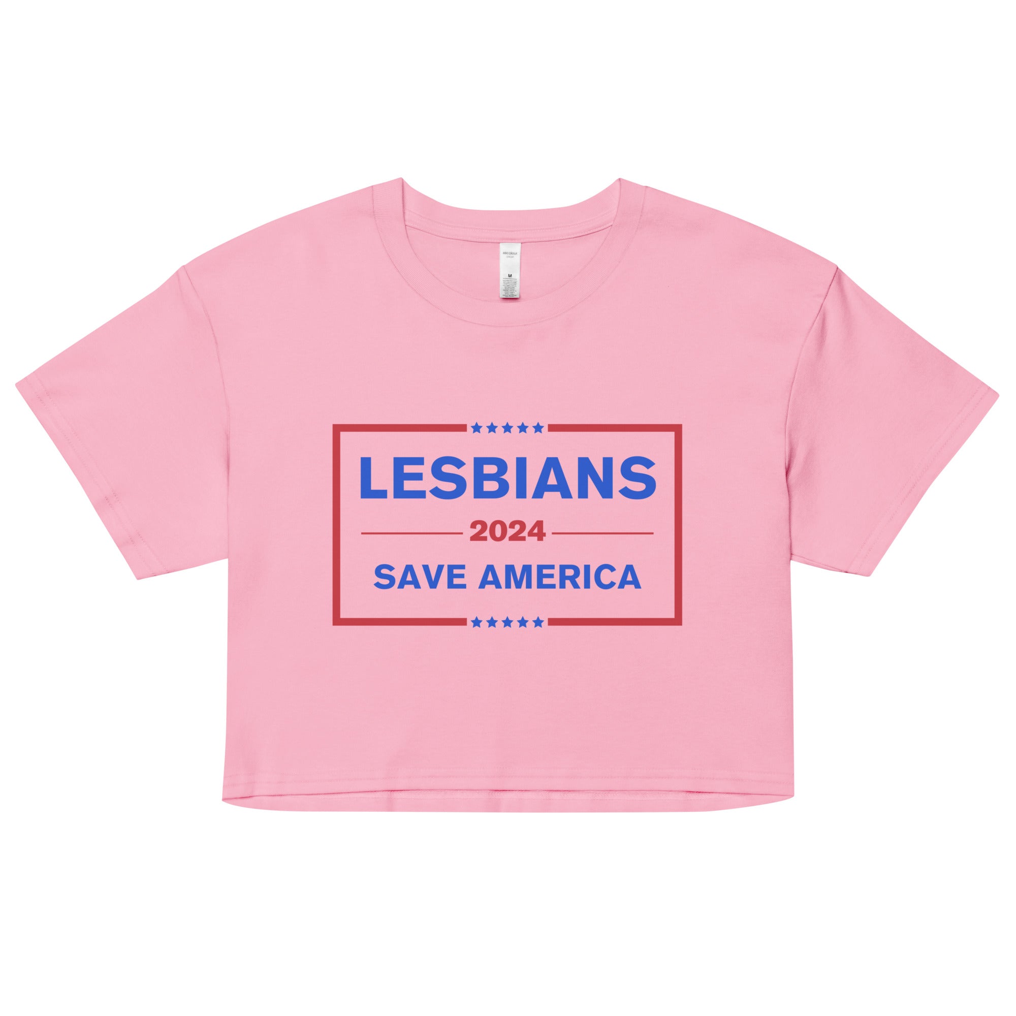 Lesbians Save America Crop Top