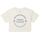 People Pleaser Midnights Blue Crop Top