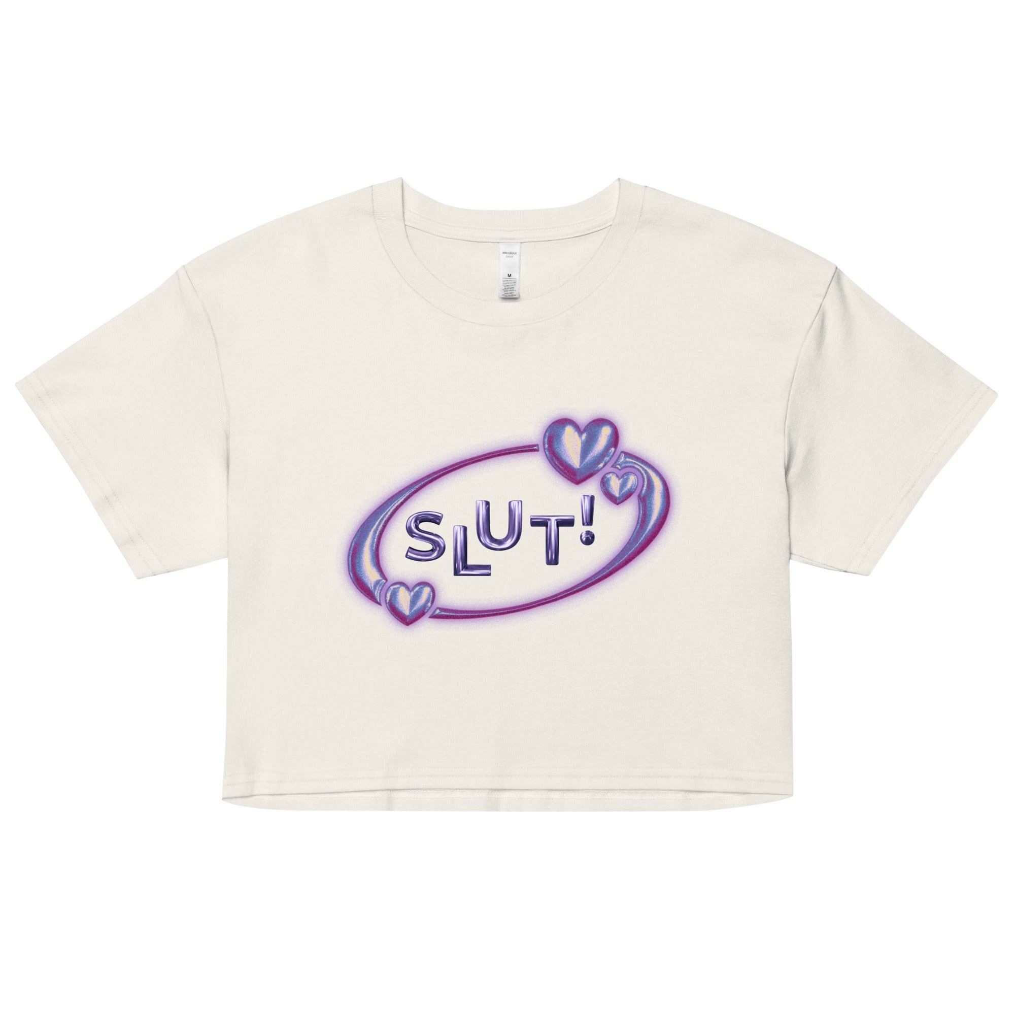 SLUT! Crop Top