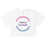 People Pleaser Cotton Candy Crop Top