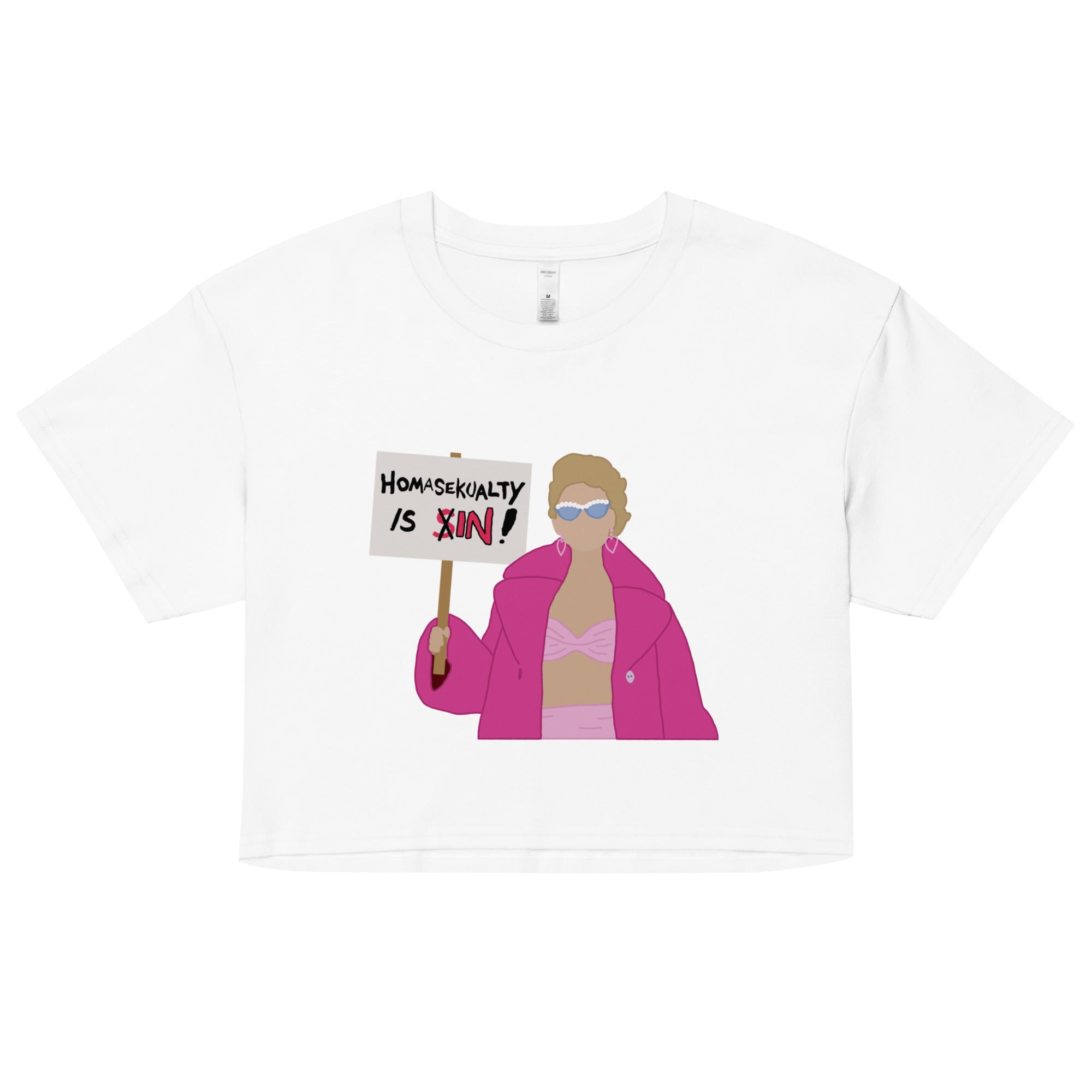 Homasekualty is in! Crop Top