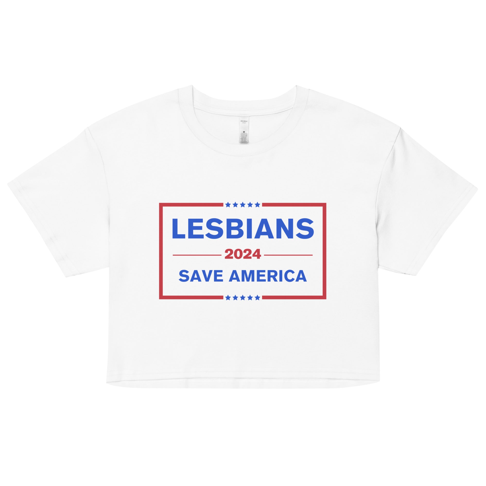 Lesbians Save America Crop Top