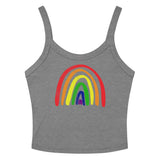 Rainbow Scoop Neck Tank Top