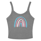 Transgender Rainbow Scoop Neck Tank Top