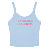 I Love Mean Lesbians Scoop Neck Tank Top