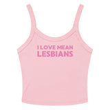 I Love Mean Lesbians Scoop Neck Tank Top