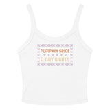 Pumpkin Spice & Gay Rights Scoop Neck Tank Top