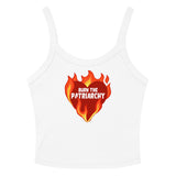 Burn The Patriarchy Scoop Neck Tank Top