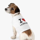 I heart Lesbians Pet Tank Top