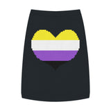 Non-Binary Pixel Heart Pet Tank Top