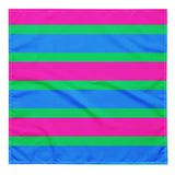 Polysexual Flag Bandana