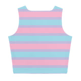 Pastel Bisexual Crop Tank