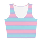 Pastel Bisexual Crop Tank