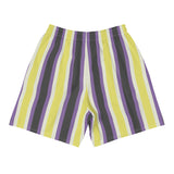 Retro Non-Binary Long Athletic Shorts