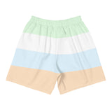 Unlabeled Flag Long Athletic Shorts